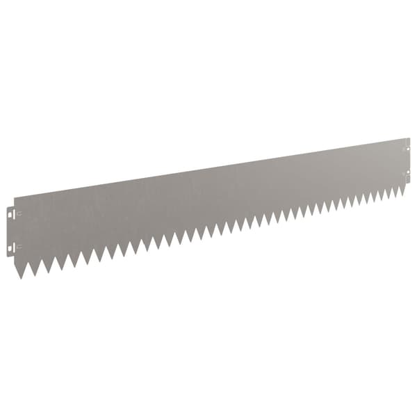 Kant för gräsmatta 20 pcs 103 x 15 cm Stål Rostig