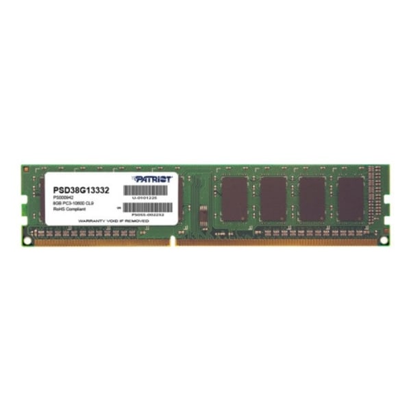 Patriot Signature Line - DDR3 - modul - 8 GB - DIMM 240-pin - 666 MHz / PC3-10600 - ej buffrad