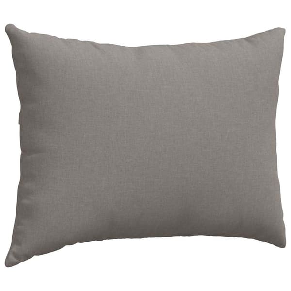 Sofakuddar 2 pcs Taupe 70 x 50 cm tyg