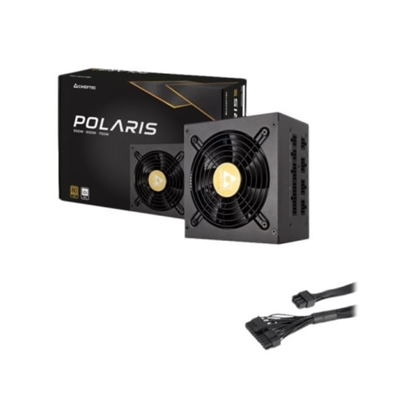 Chieftec Polaris Series 650W - nätaggregat - 650 Watt Svart