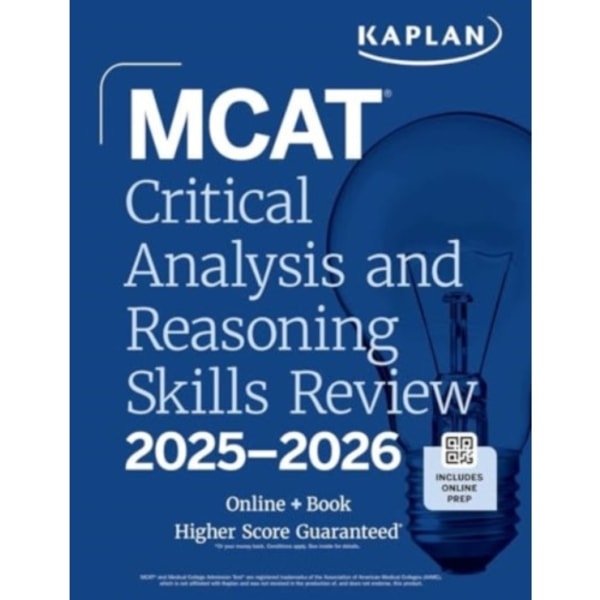 MCAT Critical Analysis and Reasoning Skills Review 2025-2026 (häftad, eng)