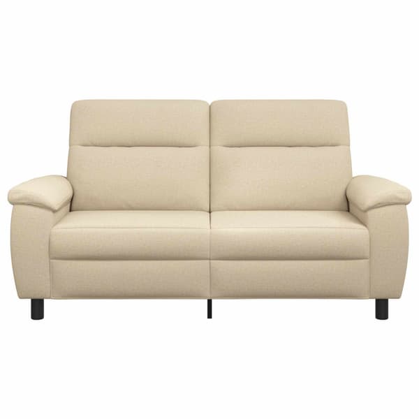 Soffa Gräddvit 178 x 90 x 95 cm Tyg