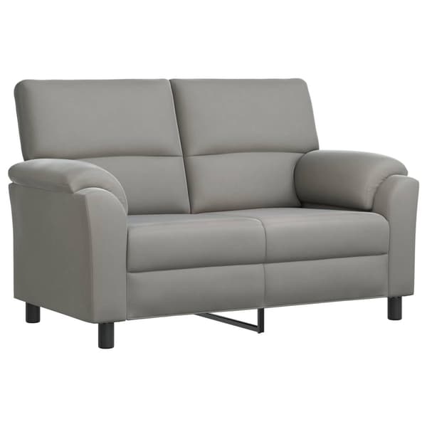 Soffset 3 st Ljusgrå Sammet