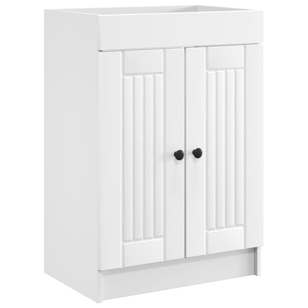 Badrumsmöbelset Vit 56 x 37,5 x 81 cm Konstruerat trä