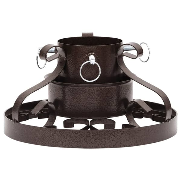 Julgransfot antik koppar 29x29x15,5 cm