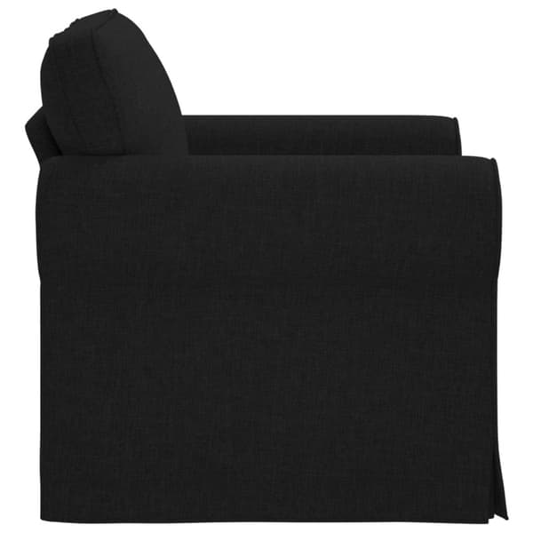 Soffa Svart 95 x 82 x 80 cm tyg
