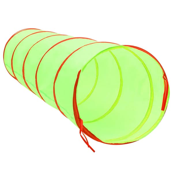 Lektunnel med 250 bollar grön 175 cm polyester