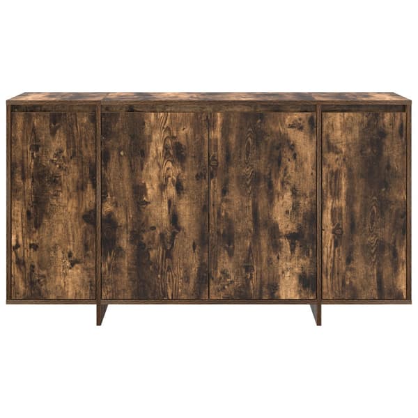 Sideboard Rökt ek 135 x 41 x 75 cm Konstruerat trä