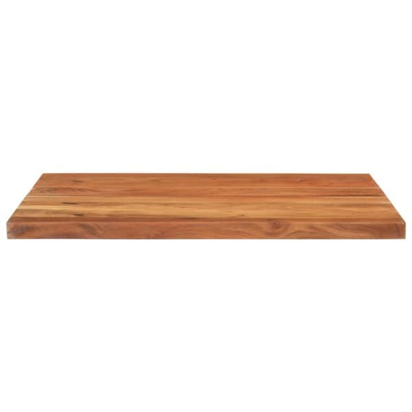 Bordsskiva 100x80x2,5 cm rektangulär massiv akacia