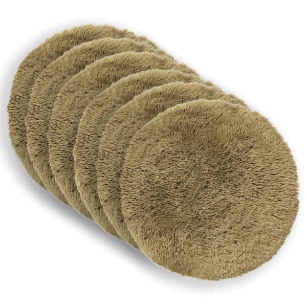 Kudde med kudde HEERLEN 2 st Ljusgrå PV Fleece
