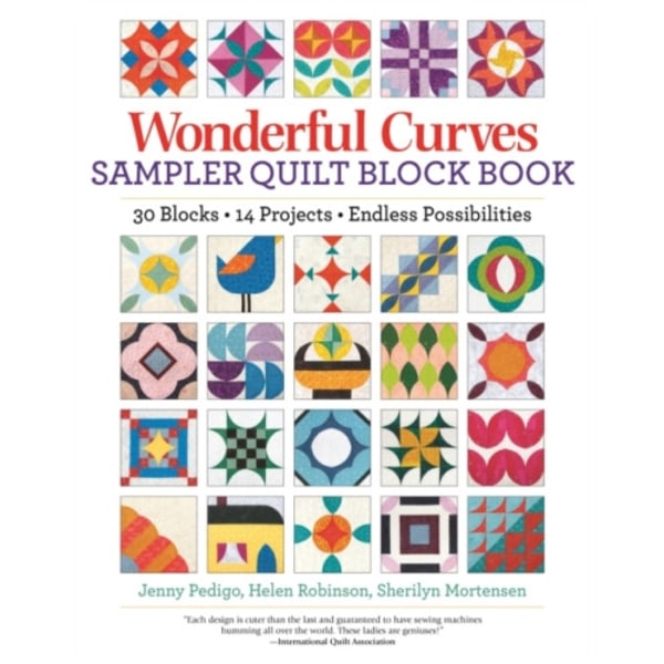 Wonderful Curves Sampler Quilt Block Book (häftad, eng)