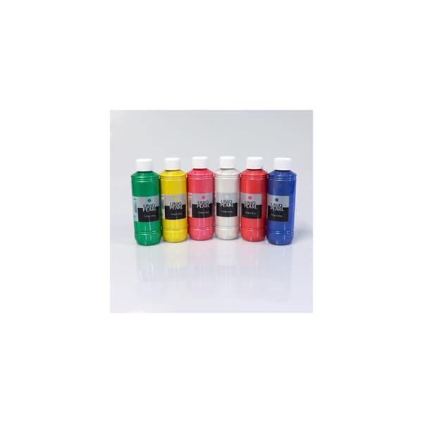 Hobbyfärg pärlemor 6x250ml