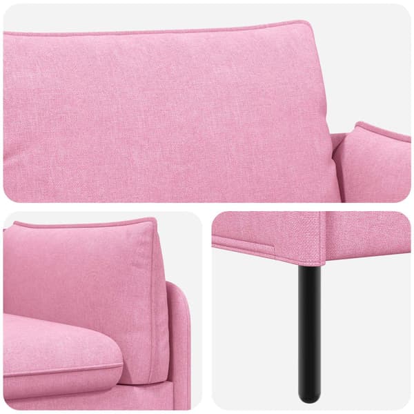 2-sits soffa Rosa 188 x 81 x 89 cm Tyg