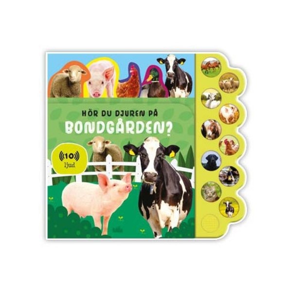 Hör du djuren på bondgården? (bok, board book)