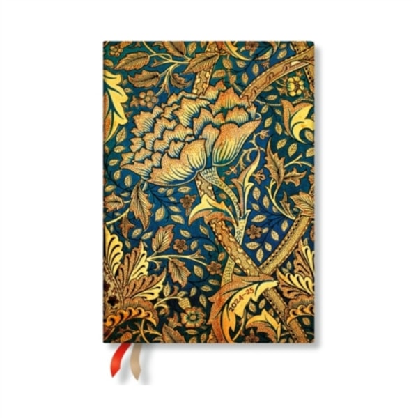 Morris Windrush (William Morris) Midi 12-month Horizontal Softcover Flexi Dayplanner 2025 (Elastic Band Closure) (häftad, eng)