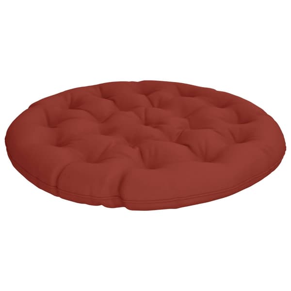 Papasan-kudde VIANEN 100% Polyester Röd Ø 100 x 12 cm