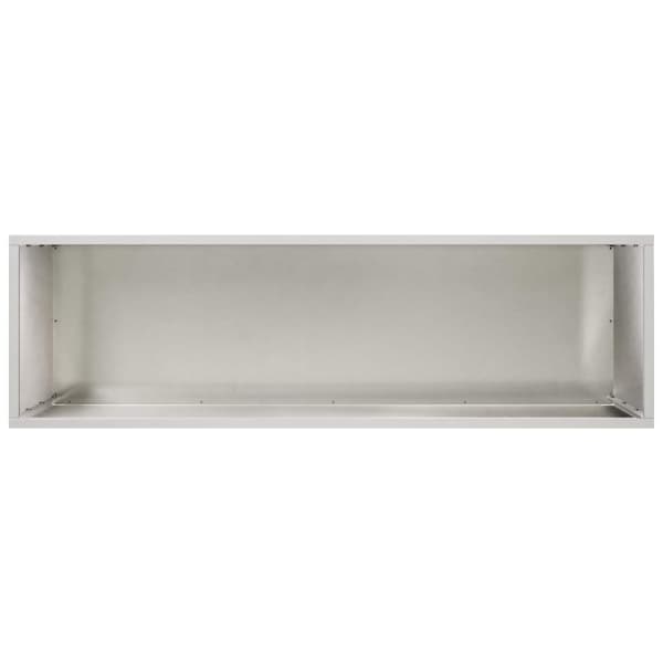 Trädgårdsplanterare 2 st Silver 100 x 30 x 40 cm Rostfritt stål