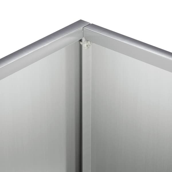 Trädgårdsplanterare 2 st Silver 50 x 30 x 75 cm