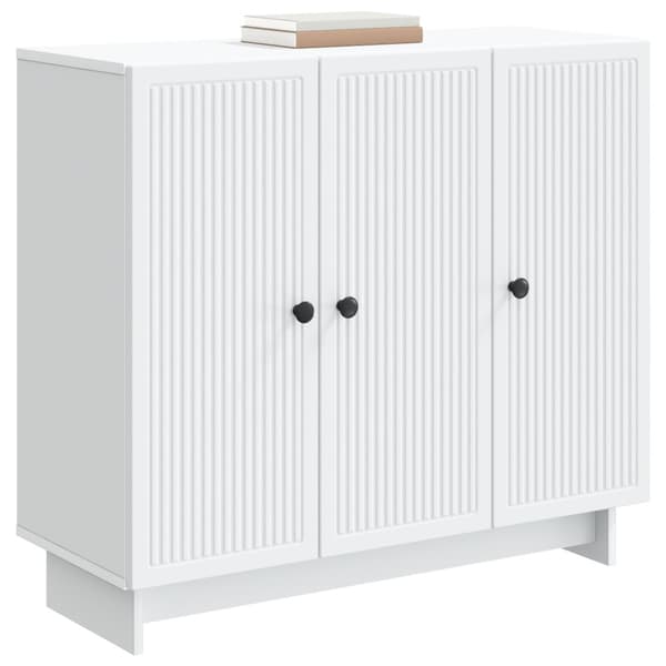 Sideboard Vit 89 x 34,5 x 80 cm Konstruerat trä