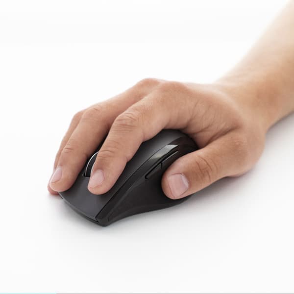 Logitech M705 - mus - 2.4 GHz - grå