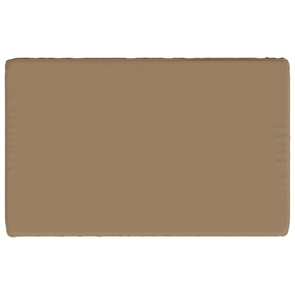2-delade Bänk Kuddar VUGHT 2 st 100% Polyester Taupe