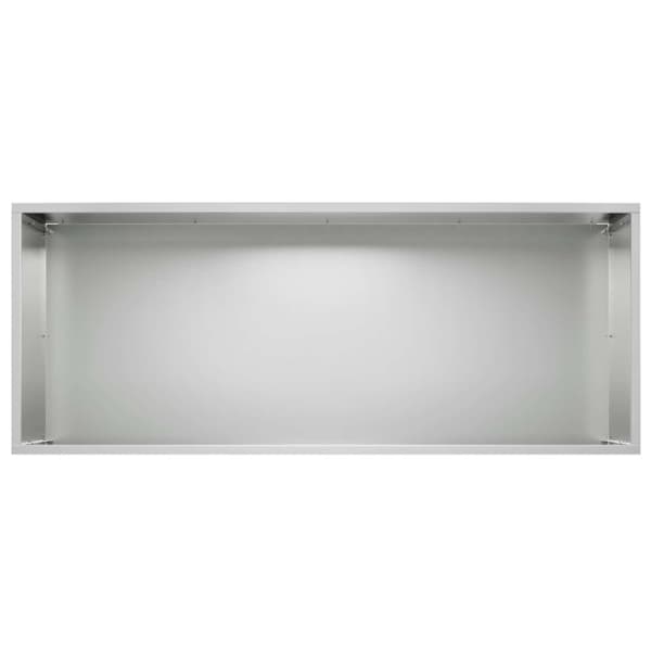 Trädgårdsplanterare Silver 100 x 40 x 40 cm Galvaniserat stål