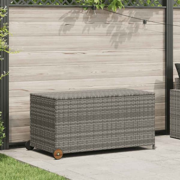 Dynbox ljusgrå 120x65x61 cm konstrotting