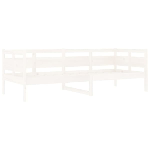 Dagbädd vit 80x200 cm massiv furu
