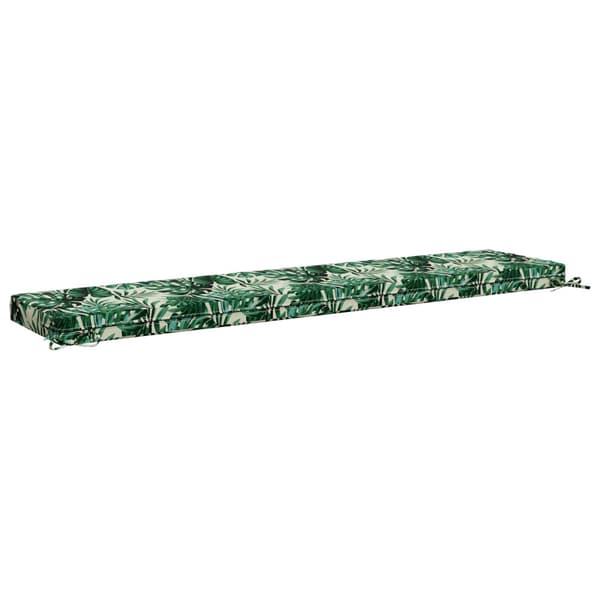 2-delade Bänk Kuddar SOEST 2 st 100% Polyester Bladmönster