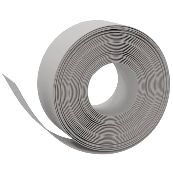 Rabattkant grå 10 m 20 cm polyeten