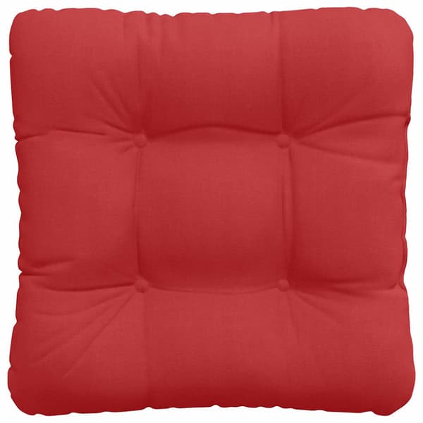 Sittkuddar 4 pcs Röd 40 x 40 x 12 cm tyg