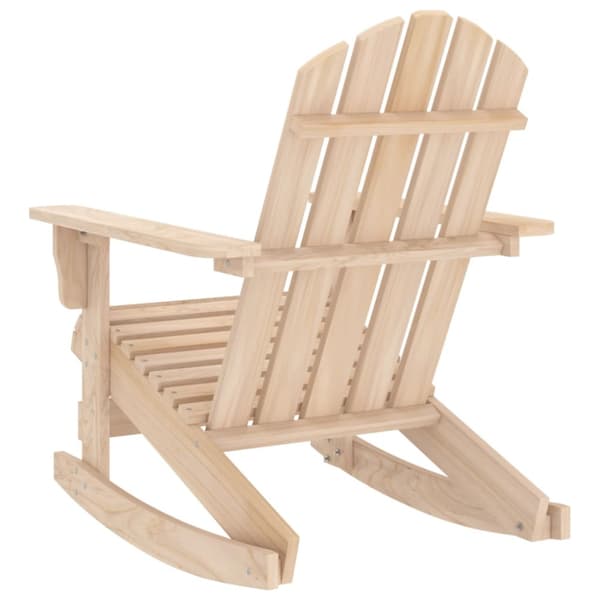 Gungstol adirondack massivt granträ