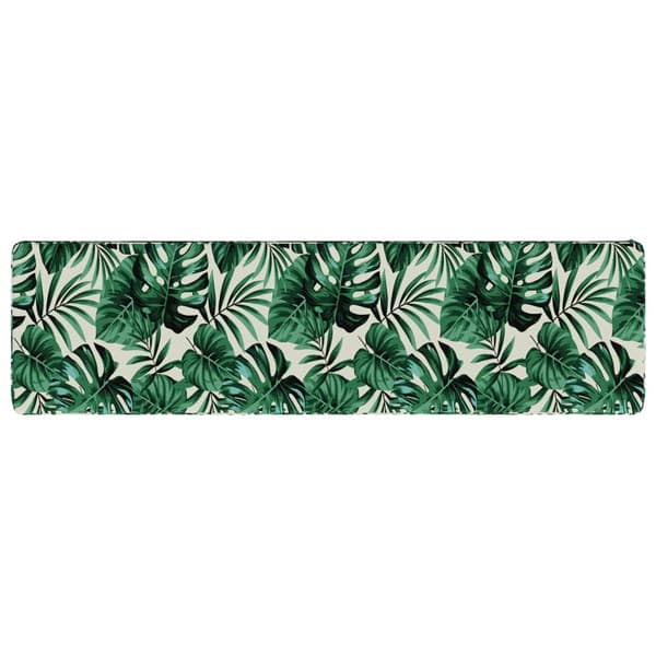 1-delad Bänk Kudde VUGHT 100% Polyester Bladmönster