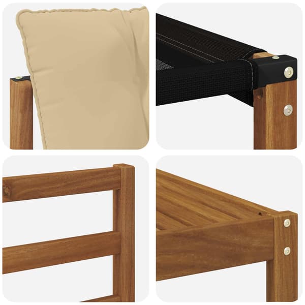 Utomhussoffset 9 st Naturlig och Beige