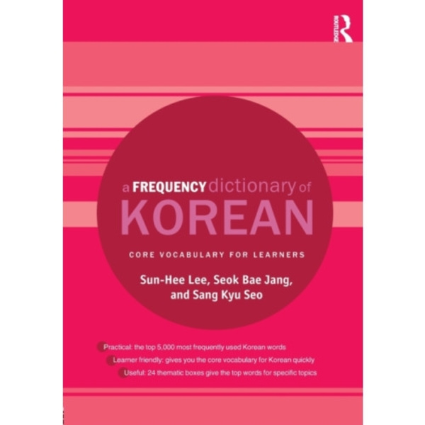 A Frequency Dictionary of Korean (häftad, eng)