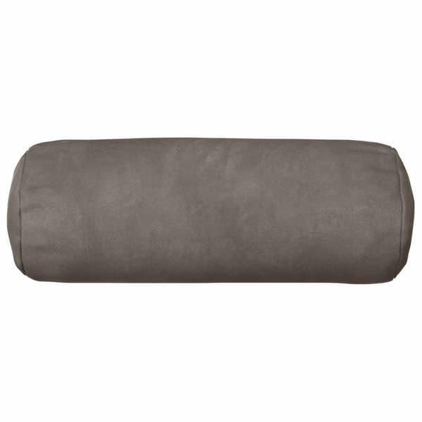 Kuddöverdrag 2 st HEERLEN Ljusgrå Ø 15 x 40 cm Sammet