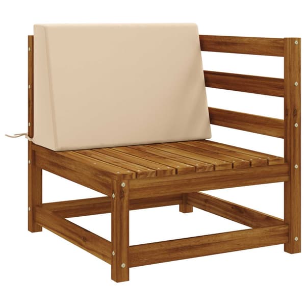 Ryggkudde SOEST 100% Polyester Gräddvit 60 x 20 x 40 cm
