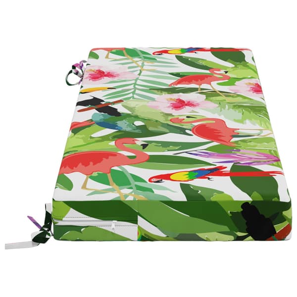 Bänk kudde SOEST 100% Polyester Flerfärgsdesign 120 x 40 x 8 cm