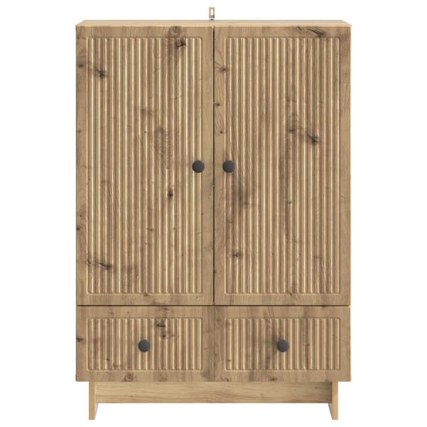 Sideboard Artisan Ek 66 x 34,5 x 95 cm Konstruerat trä