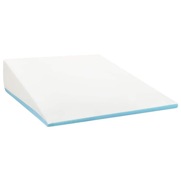 Vinklad Kudde 69 x 64 x 19 cm Medium Minneskum Grå