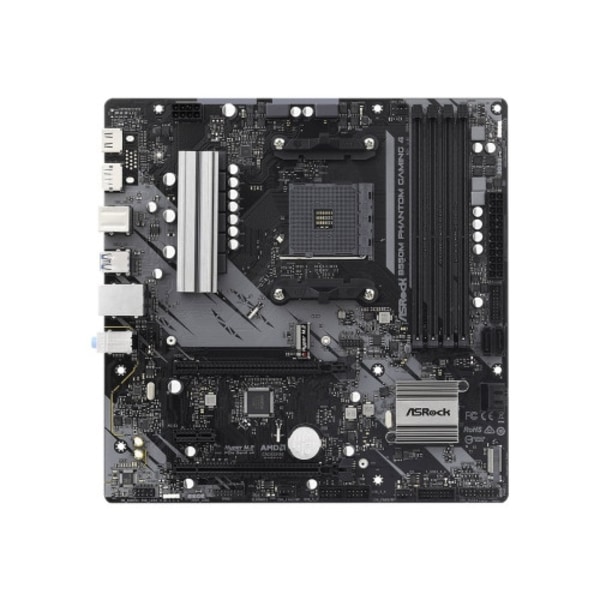 ASRock B550M Phantom Gaming 4 - moderkort - micro ATX - Socket AM4 - AMD B550