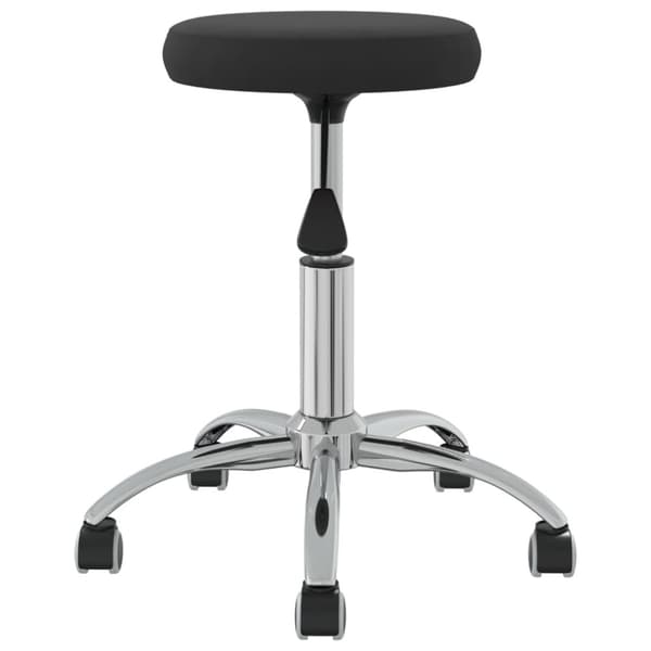 Massagepall sammet svart