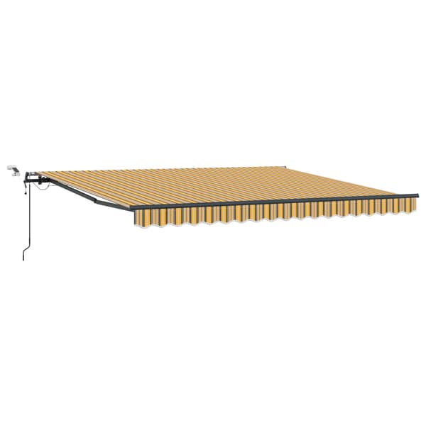 Markis tyg med Flerfärgsdesign 400 × 300 cm Polyester