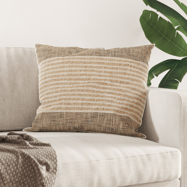 Kudde med kudde 2 pcs Vit 61 x 41 x 20 cm Polyester