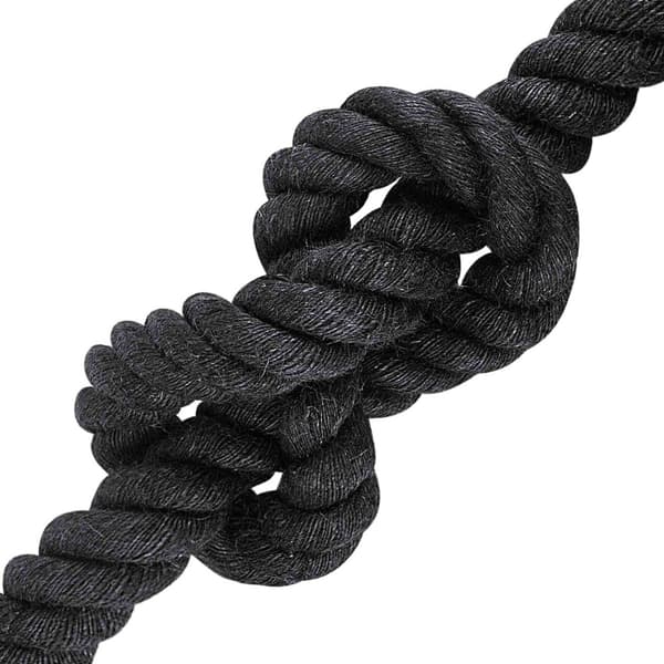 Juterep 36 Svart 100% Tossa jute