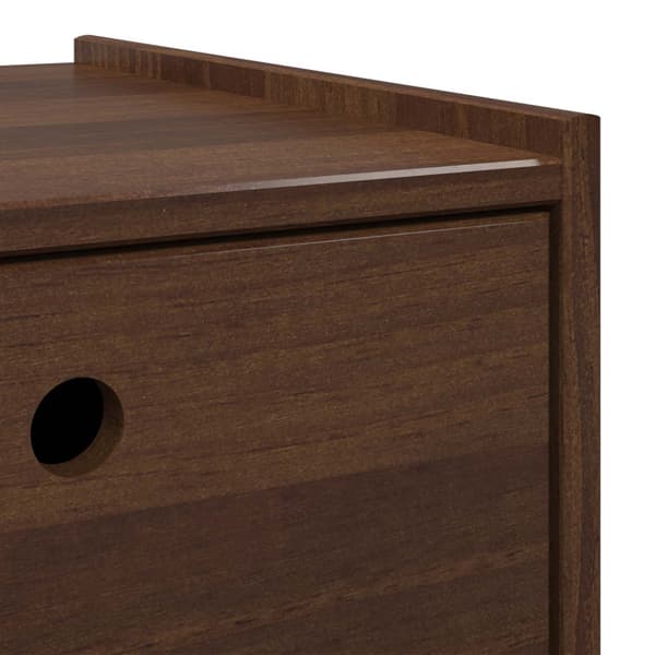 Kommode BILBAO Mörk karamell 90 x 45 x 89 cm