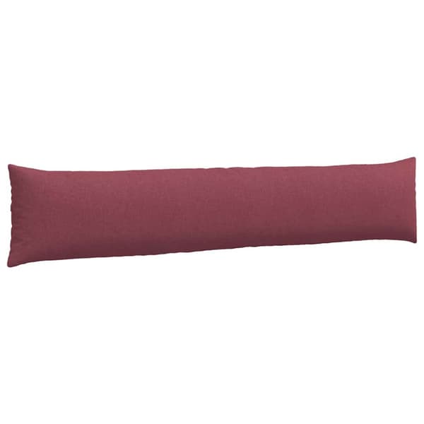Sofakuddar 2 pcs Vinröd 200 x 40 cm tyg