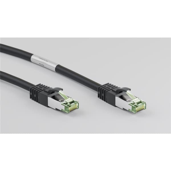goobay patch-kabel - 5 m - svart