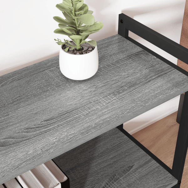Hyllsystem Grå sonoma 60 x 30 x 50 cm Konstruerat trä