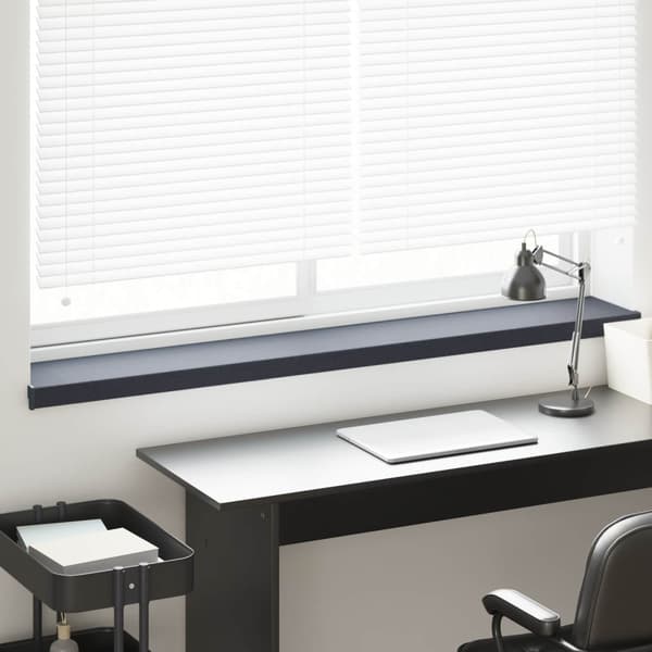 Fönsterbräda Anthracit med träådring 140 x 20 x 4,5 cm PVC
